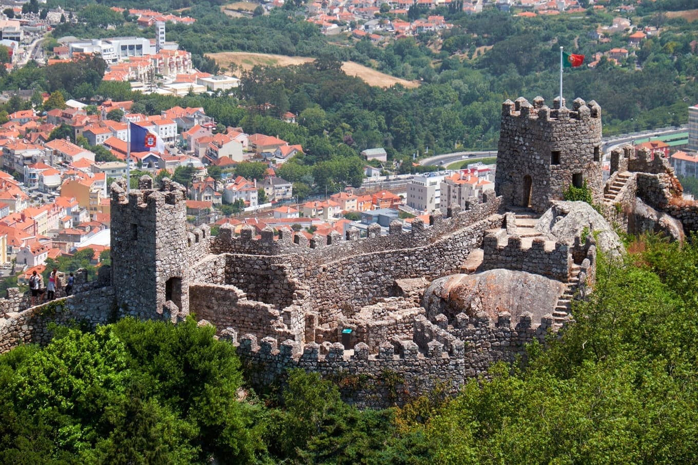 Castelo dos Mouros en Sintra