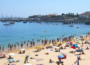 Playa en Lisboa